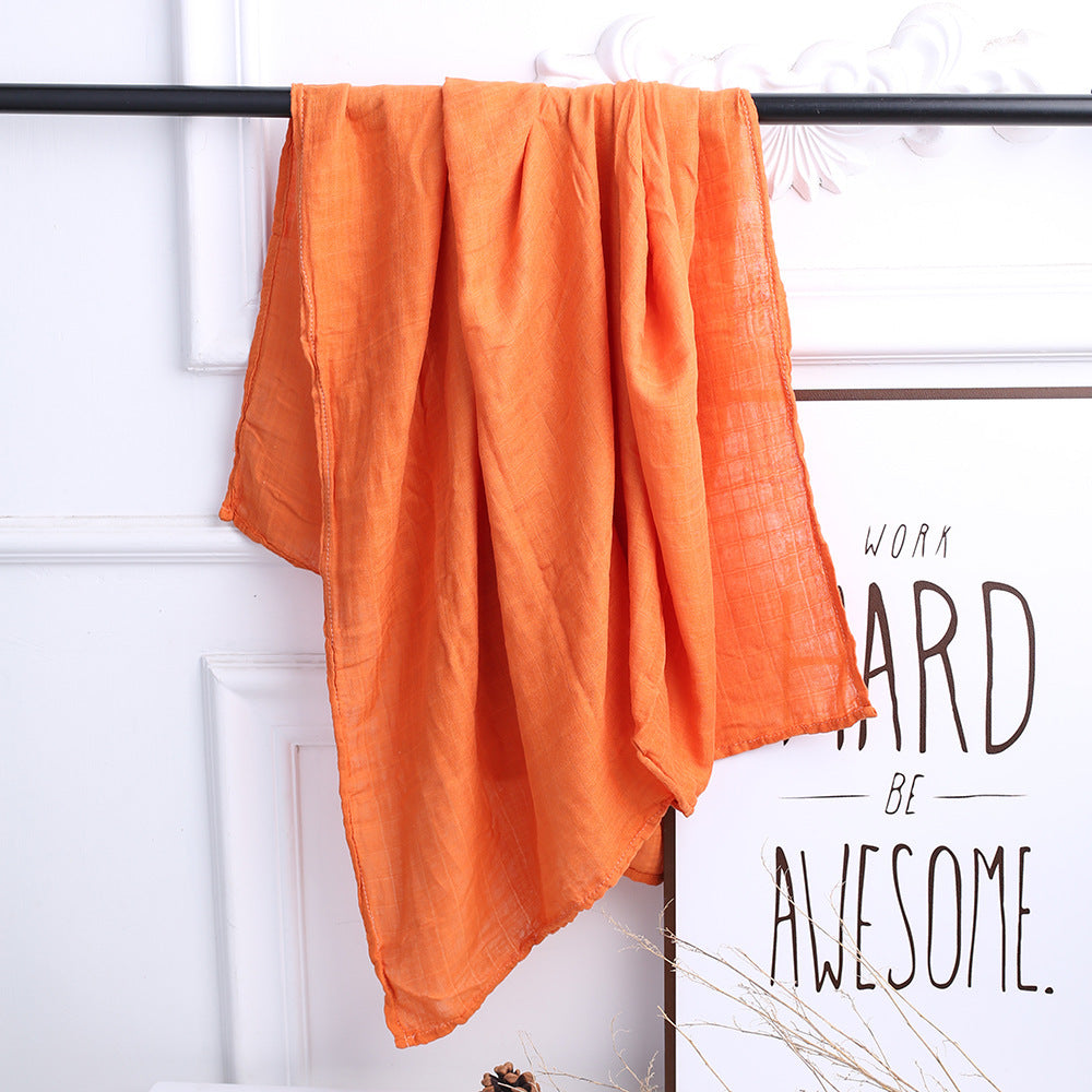 Gauze Bamboo Cotton Dyed Bath Towel