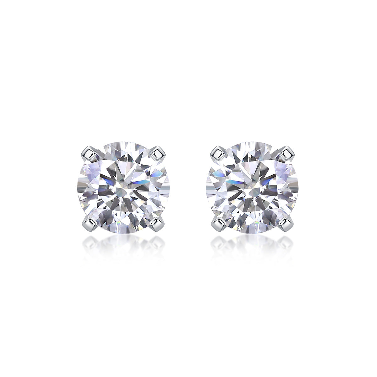 Rhymes Diamond Stud Earrings