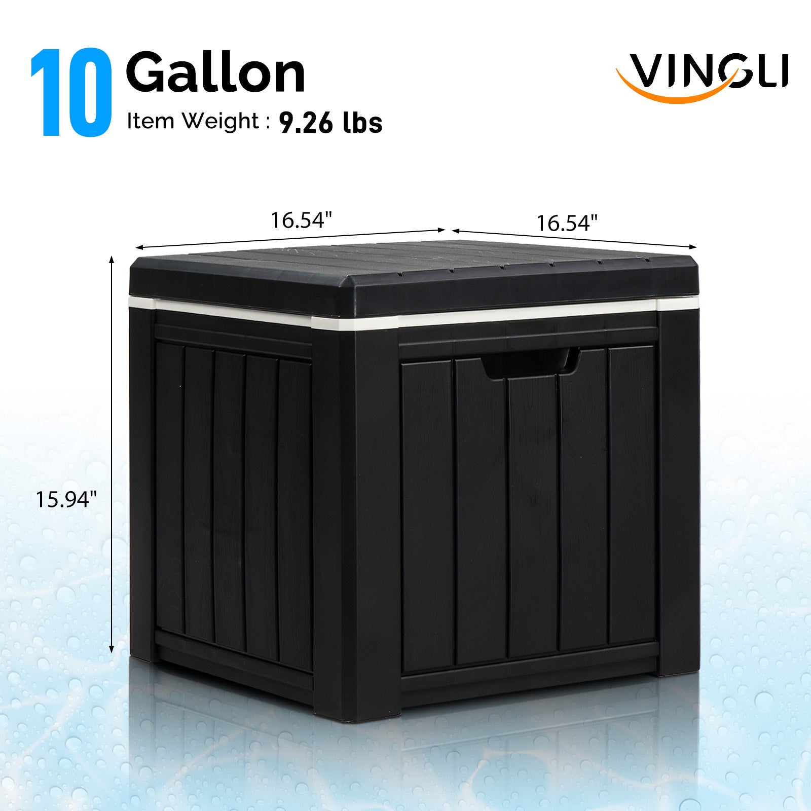 10 Gallon Cooler Side Table for Outdoors