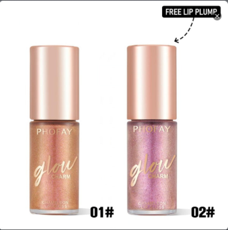 PHOFAY Shimmer Glow Lip Gloss