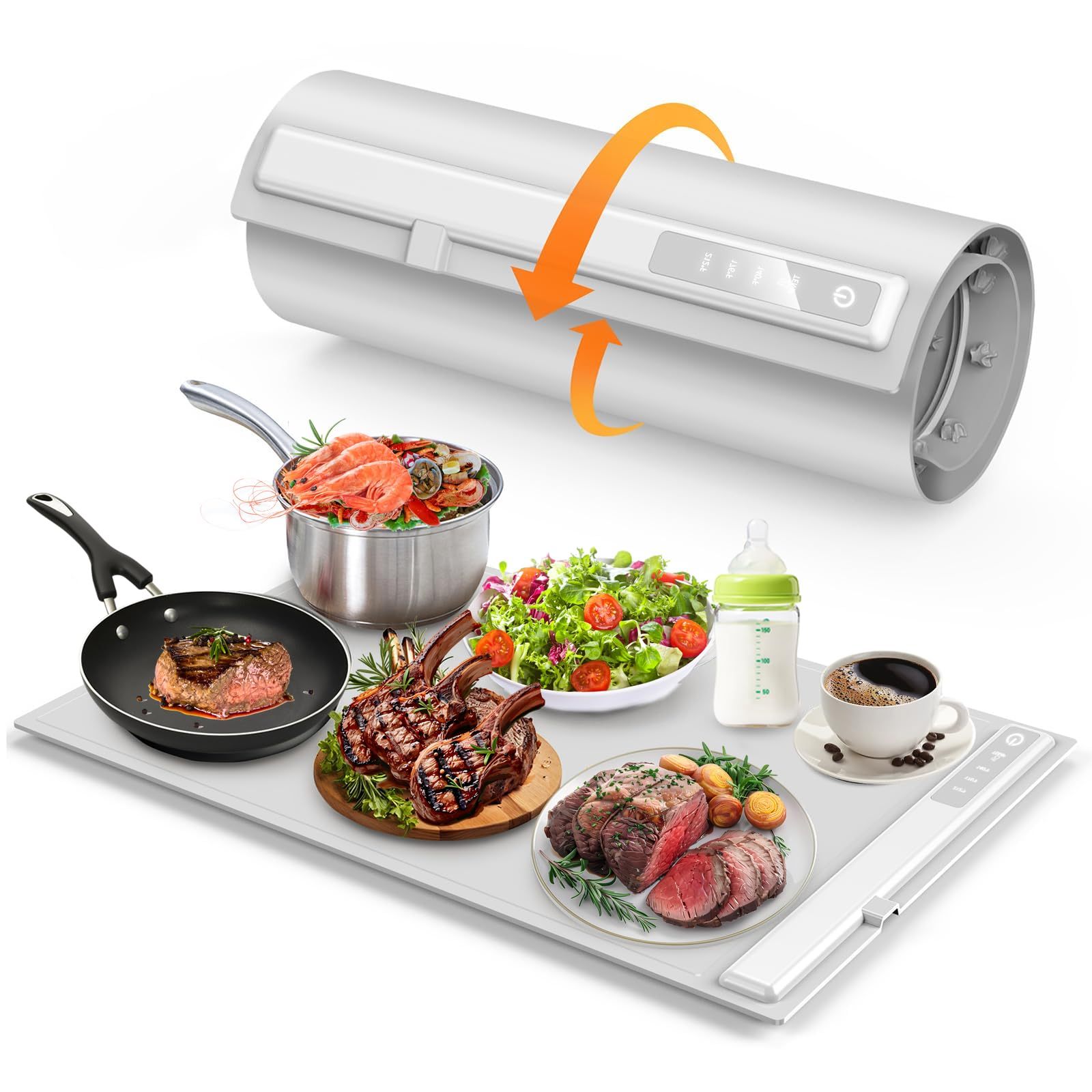 Electric Food Warming Mat with 3 Temps