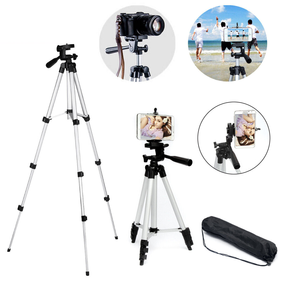 Professional Tripod Stand for Phone & Camera