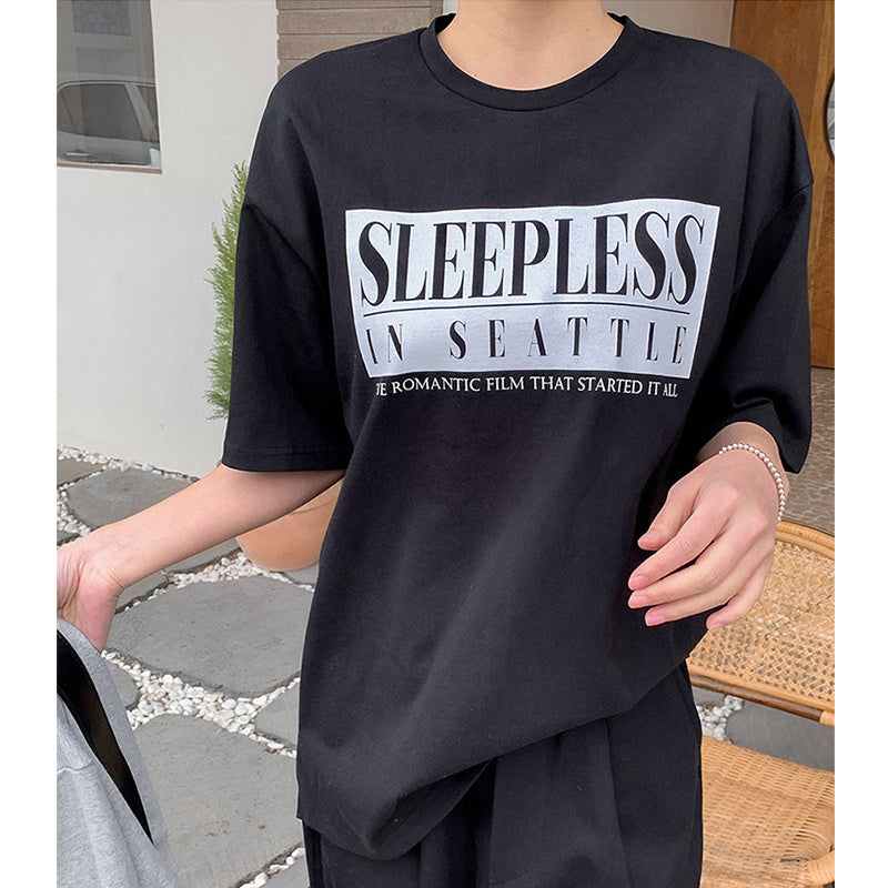 T-shirt Long Dao SS Logo Homme Noir