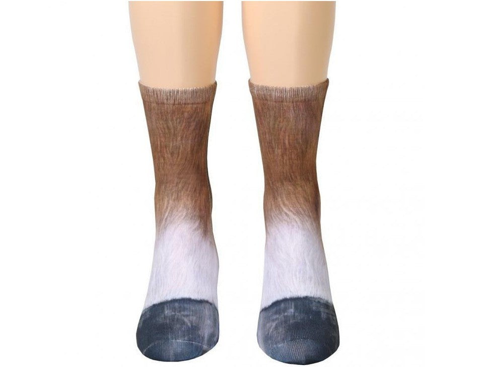 Chaussettes longues 3D motif pattes de chat – Unisexe et amusantes