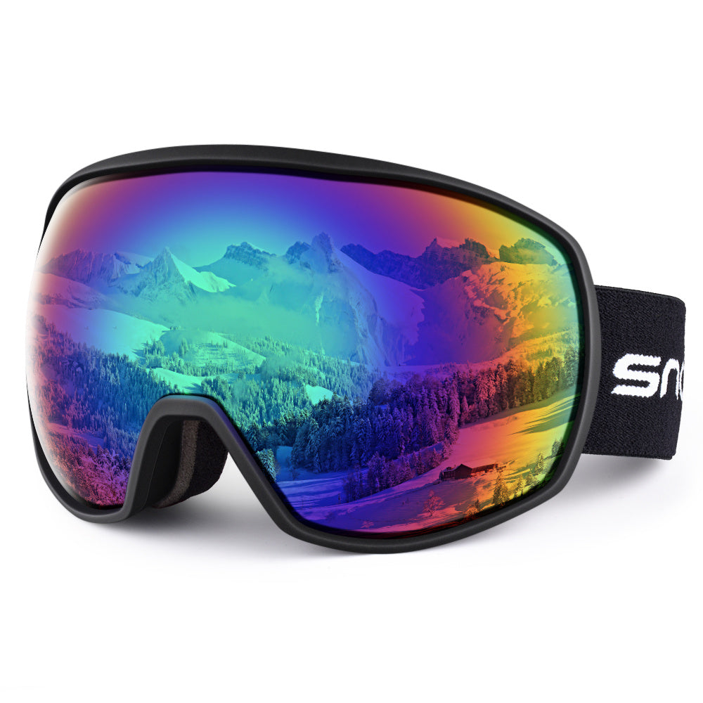 Lunettes de ski antibuée double couche
