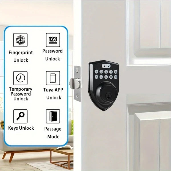 Tuya Smart Door Lock with App & Key