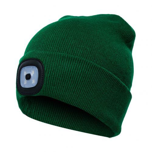 LED Light-Up Knit Beanie Hat