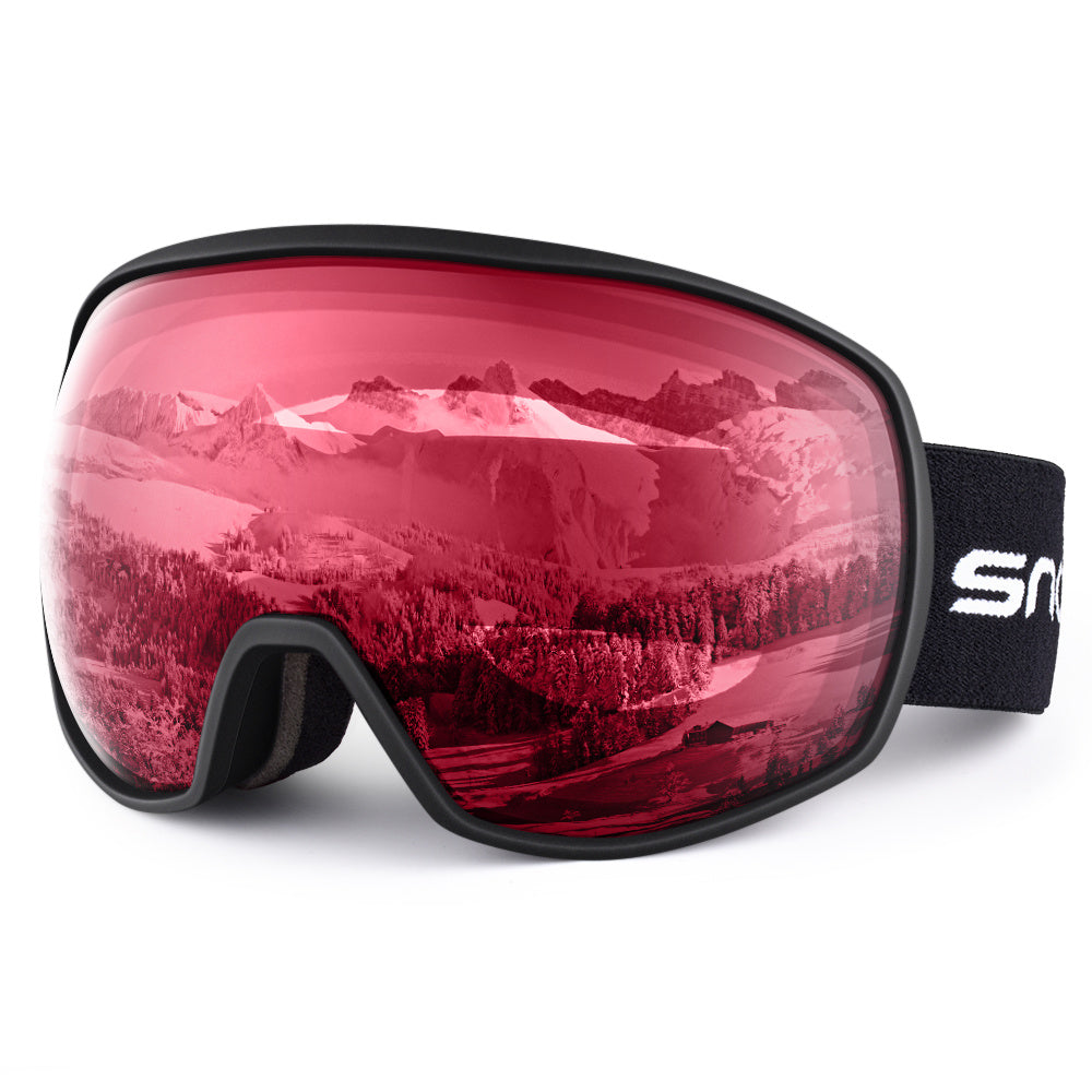 Lunettes de ski antibuée double couche
