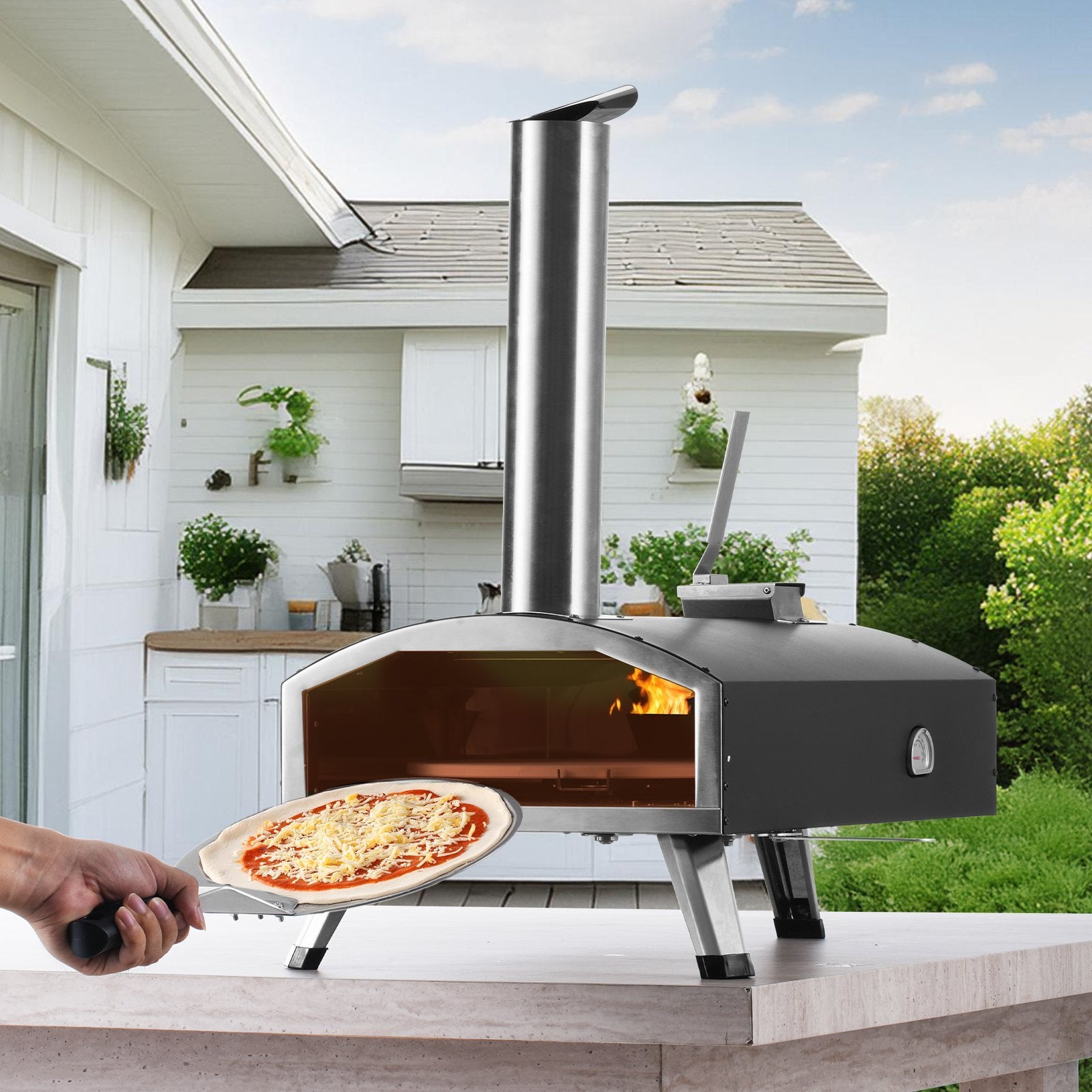 VEVOR 12 Portable Outdoor for Pizza