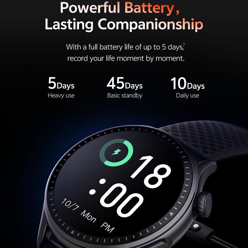 Round HD Fitness Smartwatch