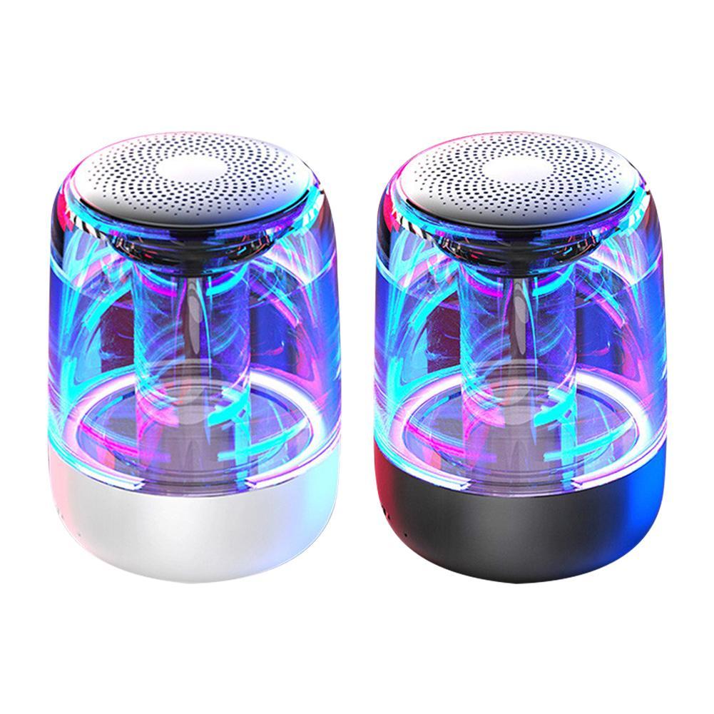 LED Bluetooth Speaker with Deep Bass