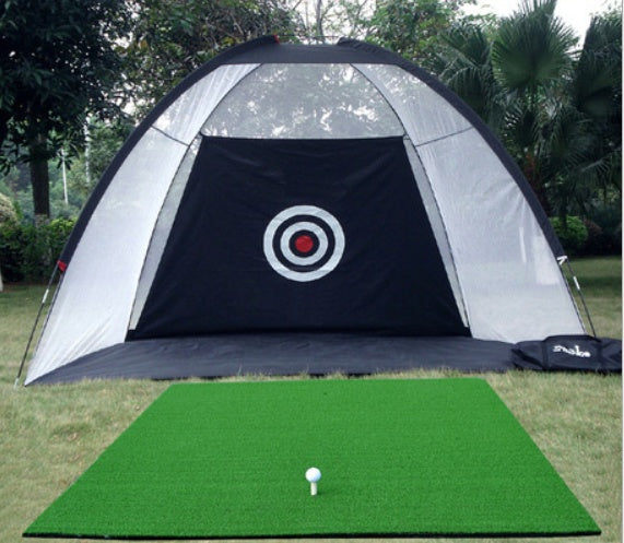 Cage de pratique de golf en filet pour l'extérieur