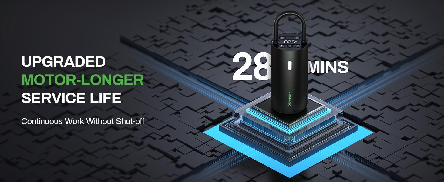 AMPBANK AT004 Smart Tire Air Pump