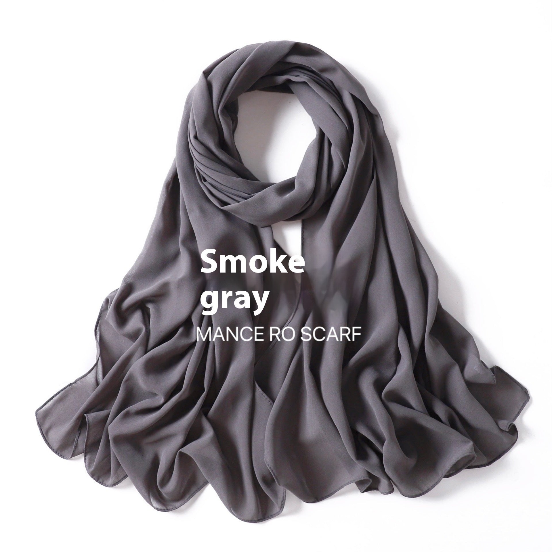 Pearl Chiffon Headscarf Veil Wrap