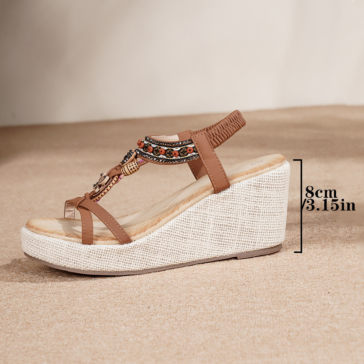 Versatile Beach Wedge Sandals