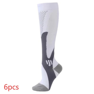 Chaussettes de compression élastiques pour le sport