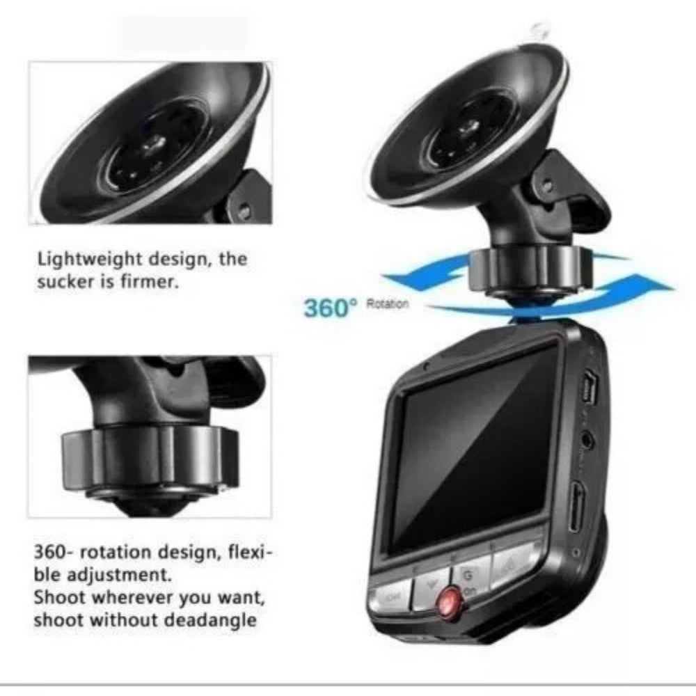 2.4" Full HD 1080P Dash Cam Car DVR