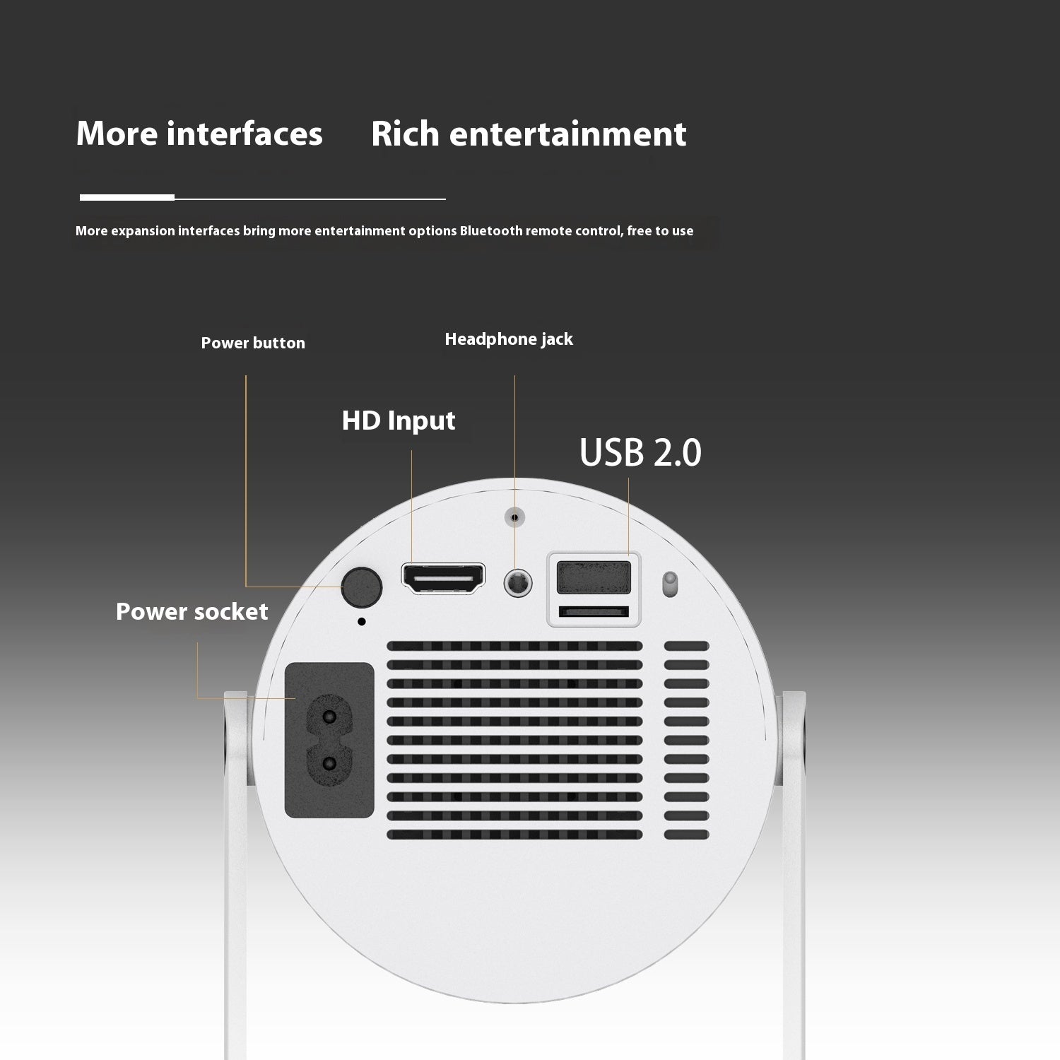 Mini Home Projector with Auto Focus