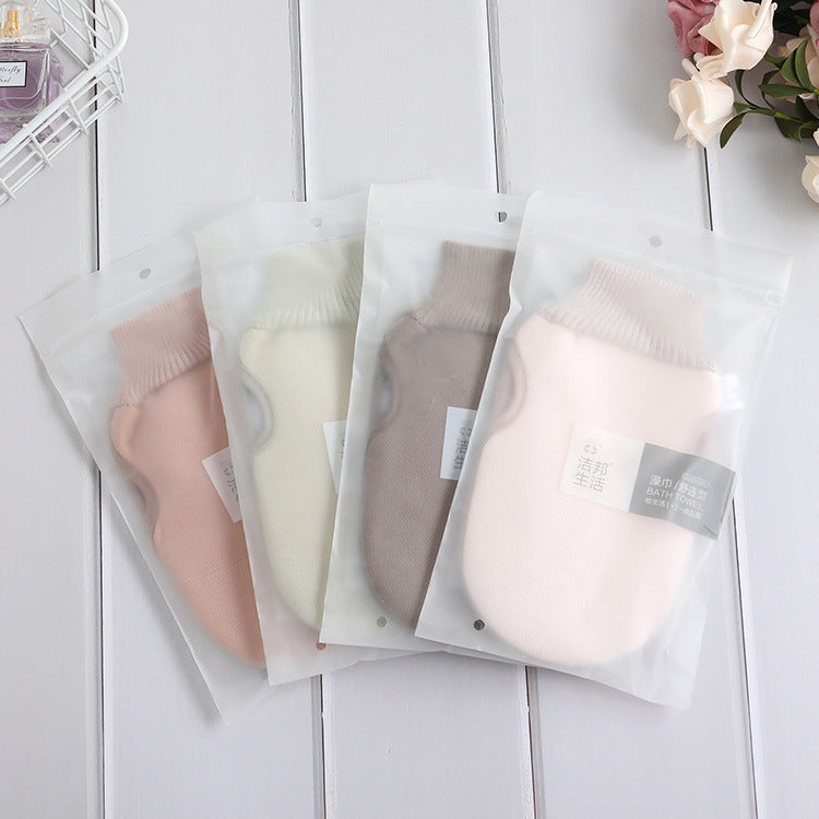 Serviette de bain et gants de nettoyage pour adultes