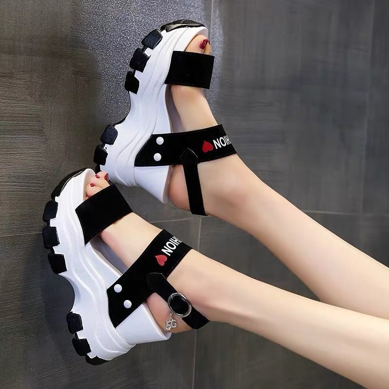 10cm Platform Wedge Sandals Women