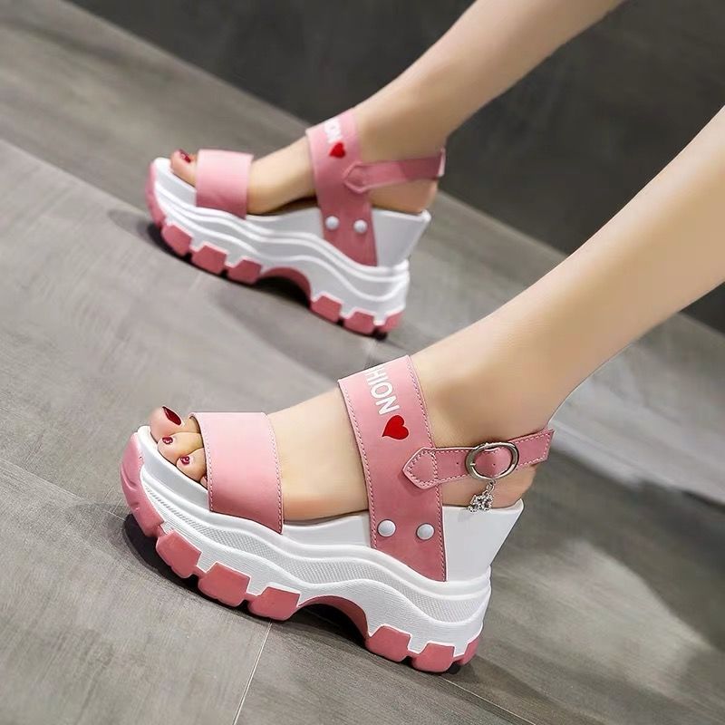 10cm Platform Wedge Sandals Women