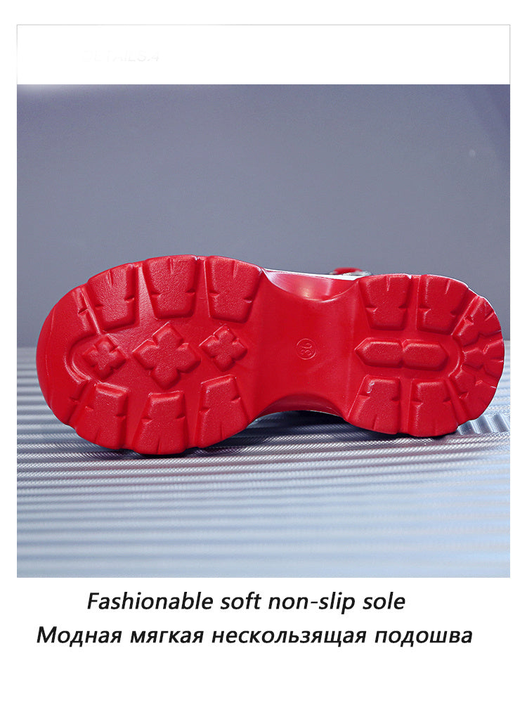 10cm Platform Wedge Sandals Women