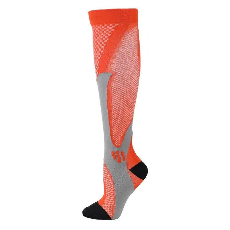 Chaussettes de compression élastiques pour le sport