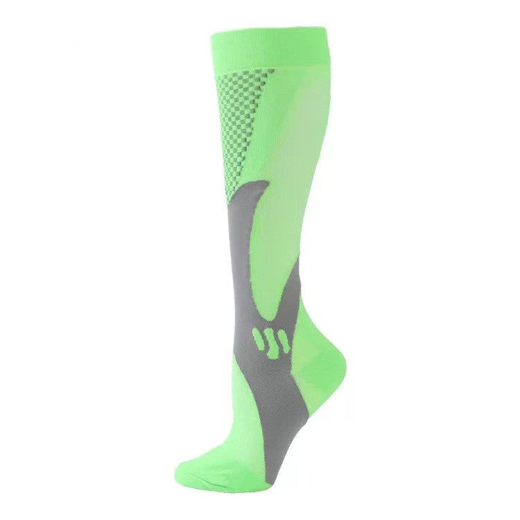 Chaussettes de compression élastiques pour le sport