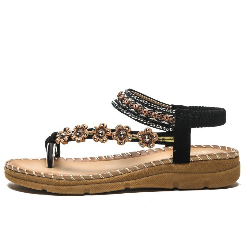 Bohemian Ethnic Platform Sandals Women