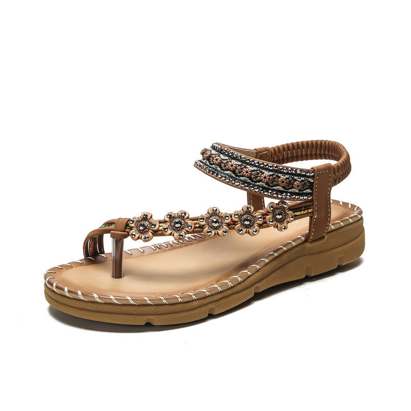 Bohemian Ethnic Platform Sandals Women