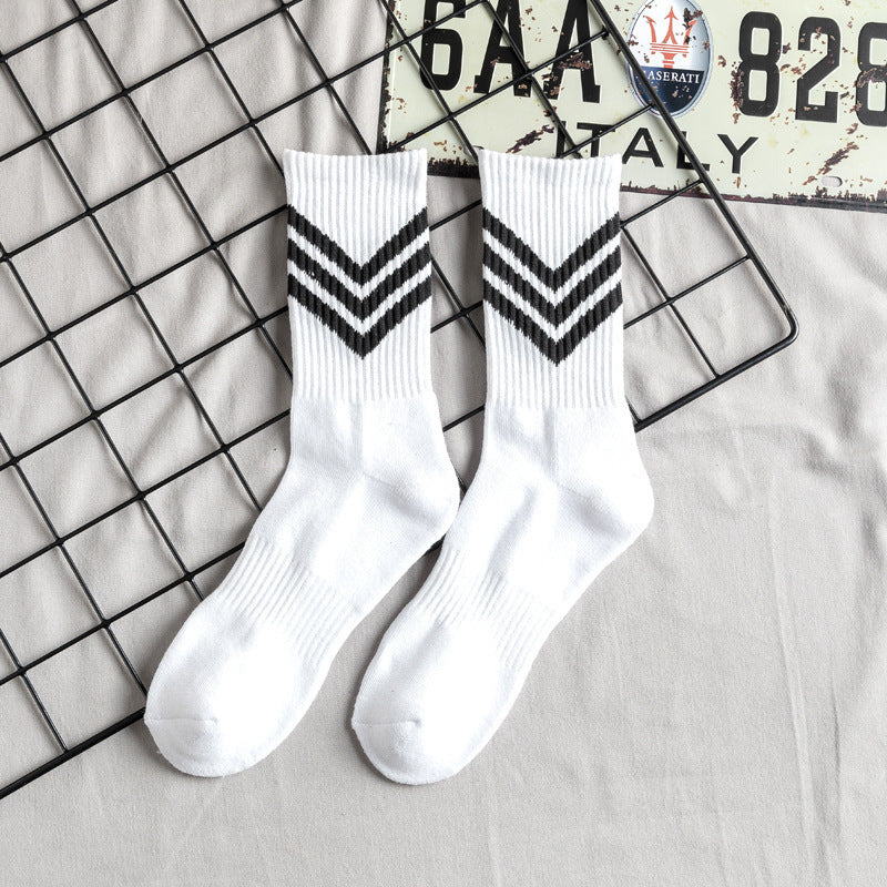 Chaussettes de basket-ball hautes en coton