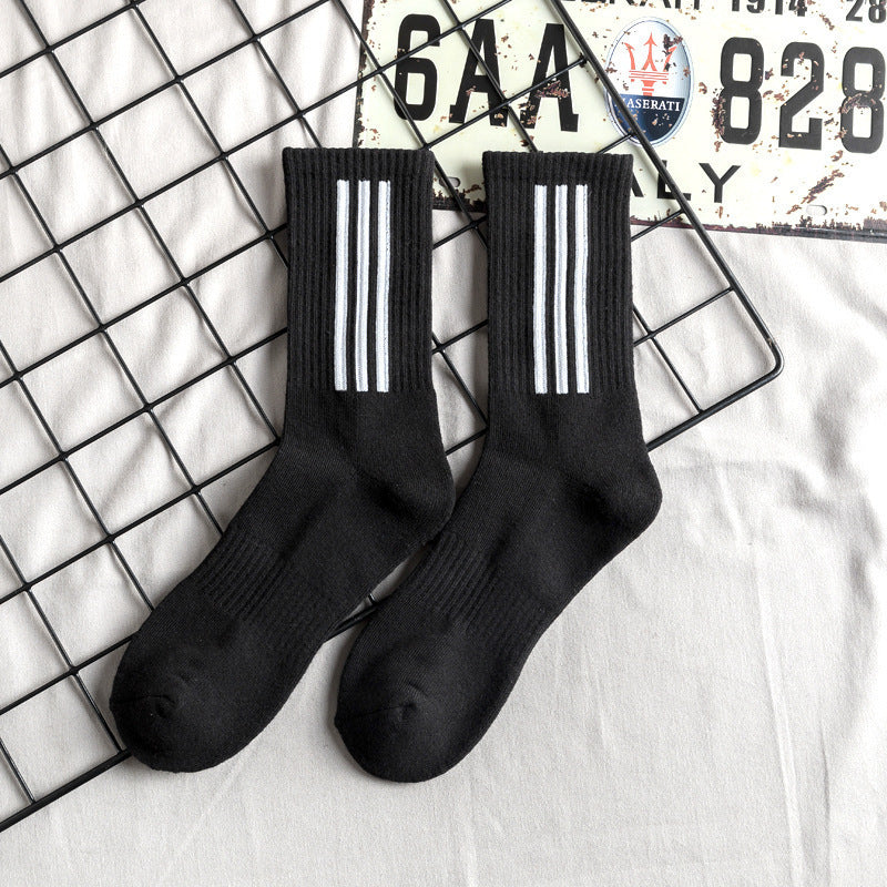 Chaussettes de basket-ball hautes en coton