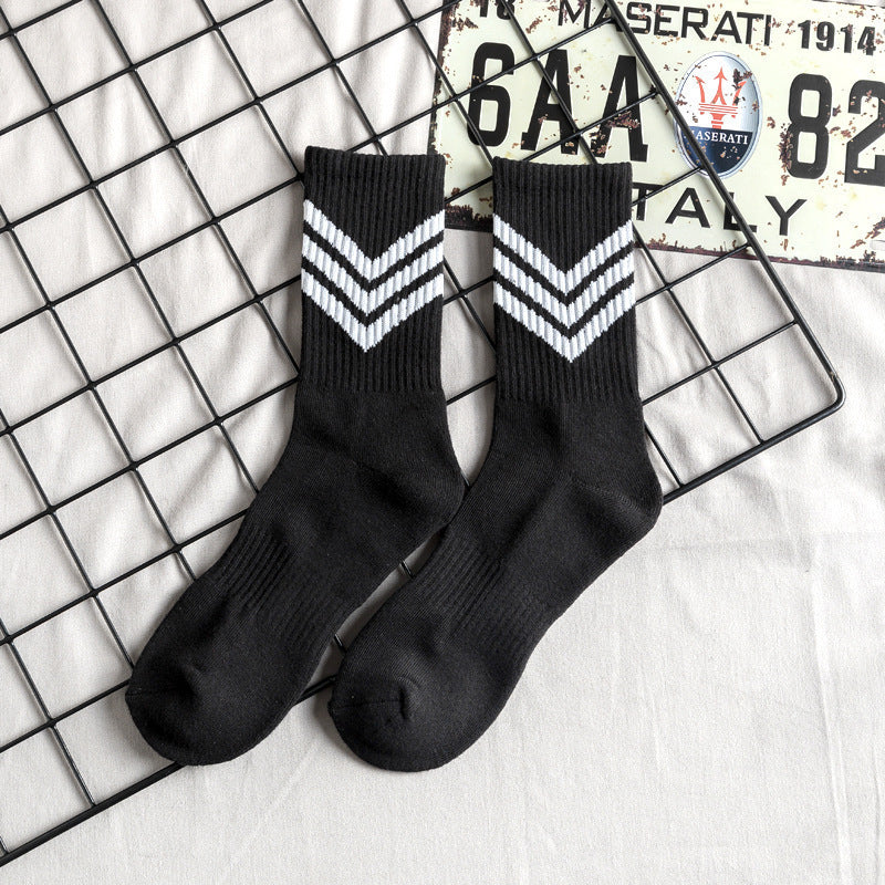 Chaussettes de basket-ball hautes en coton