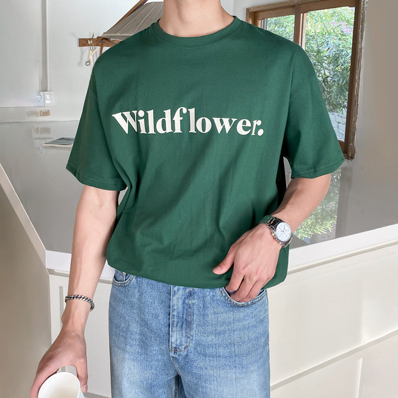 T-shirt ample décontracté coréen Mrcyc pour homme