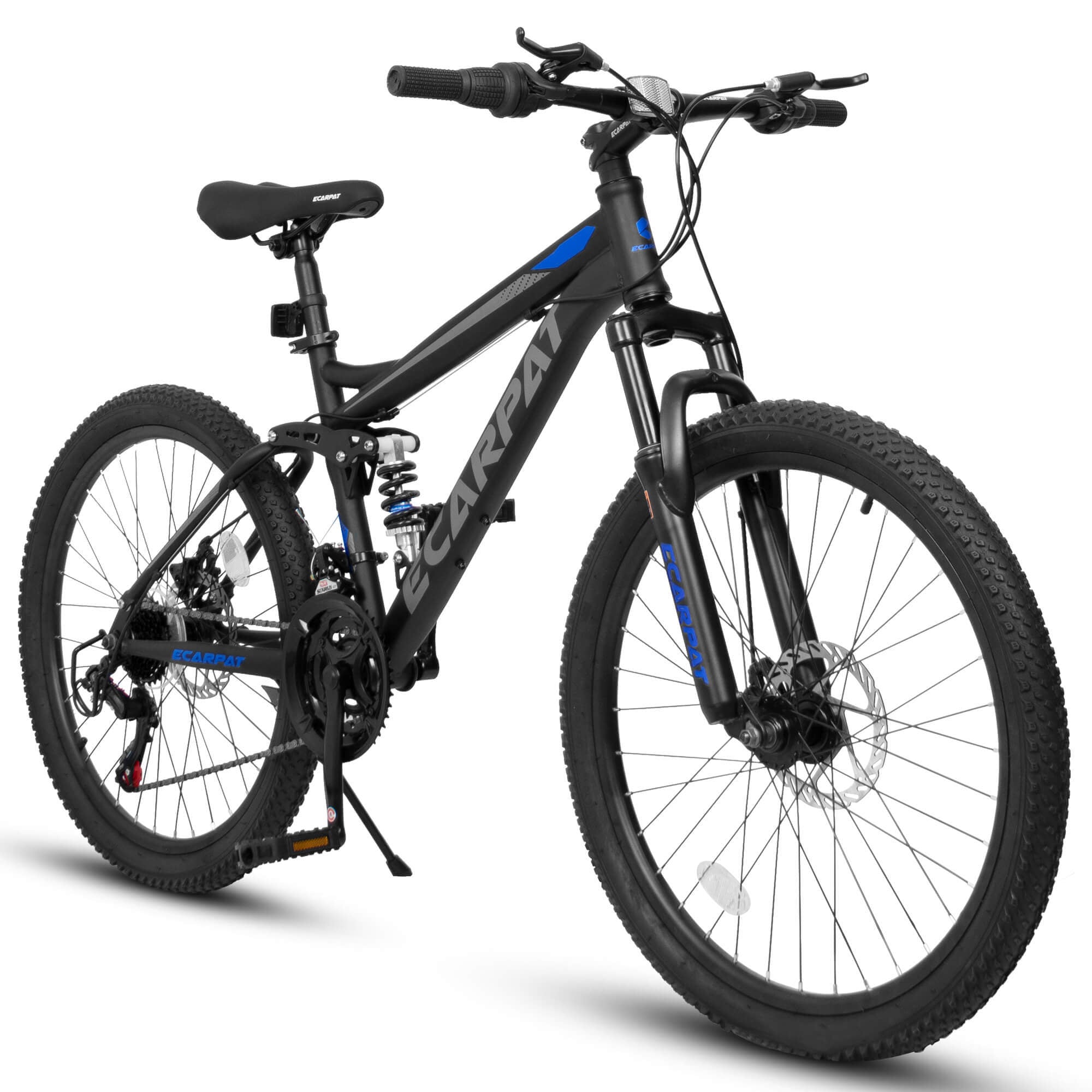 24" MTB Bike, 21-Speed, Disc Brakes, Durable Frame