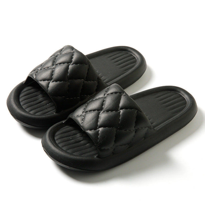 Rhombus Non-Slip Lightweight Slippers