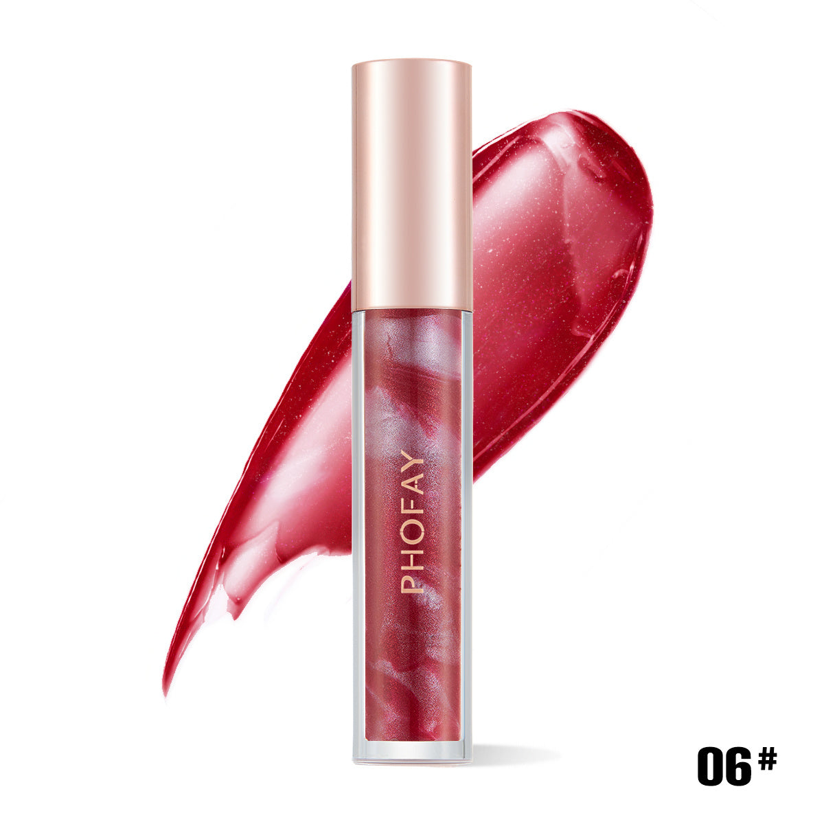 PHOFAY Rose Glow Lip Gloss