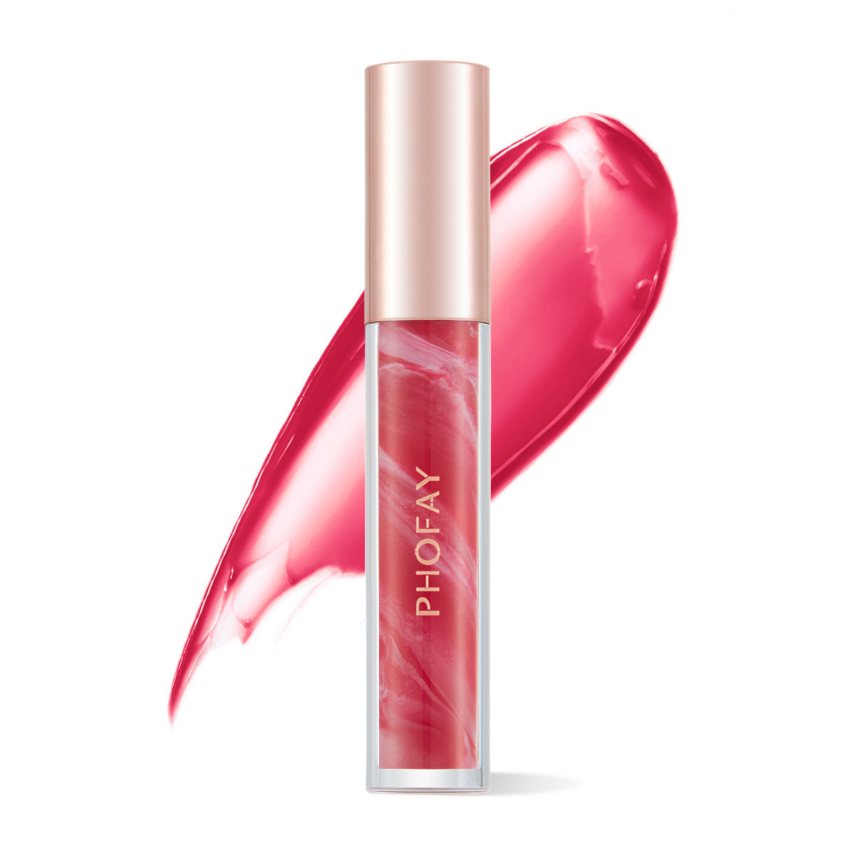 PHOFAY Rose Glow Lip Gloss
