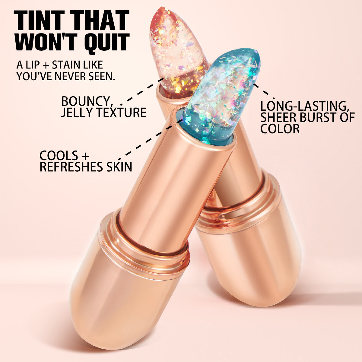 PHOFAY Jelly Glow Lipstick