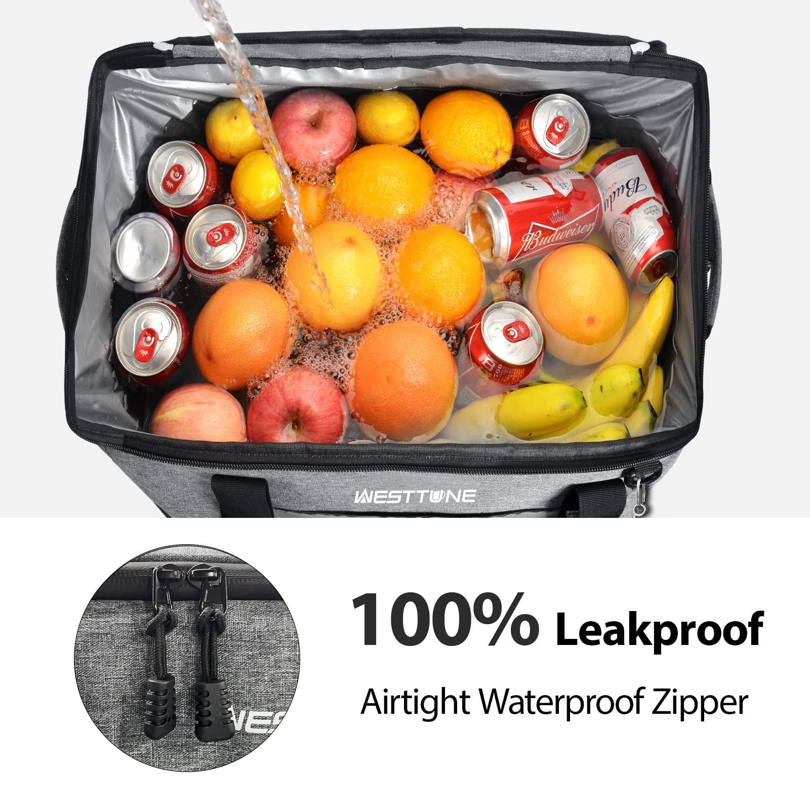 Portable Cooler Bag – Grocery & Camping Use