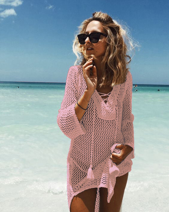 Vacation Bikini Coverup Skirt