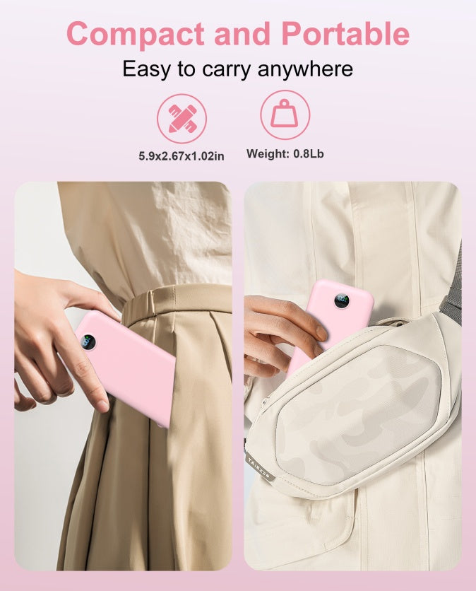 Dual-Wire Power Bank with AC Socket