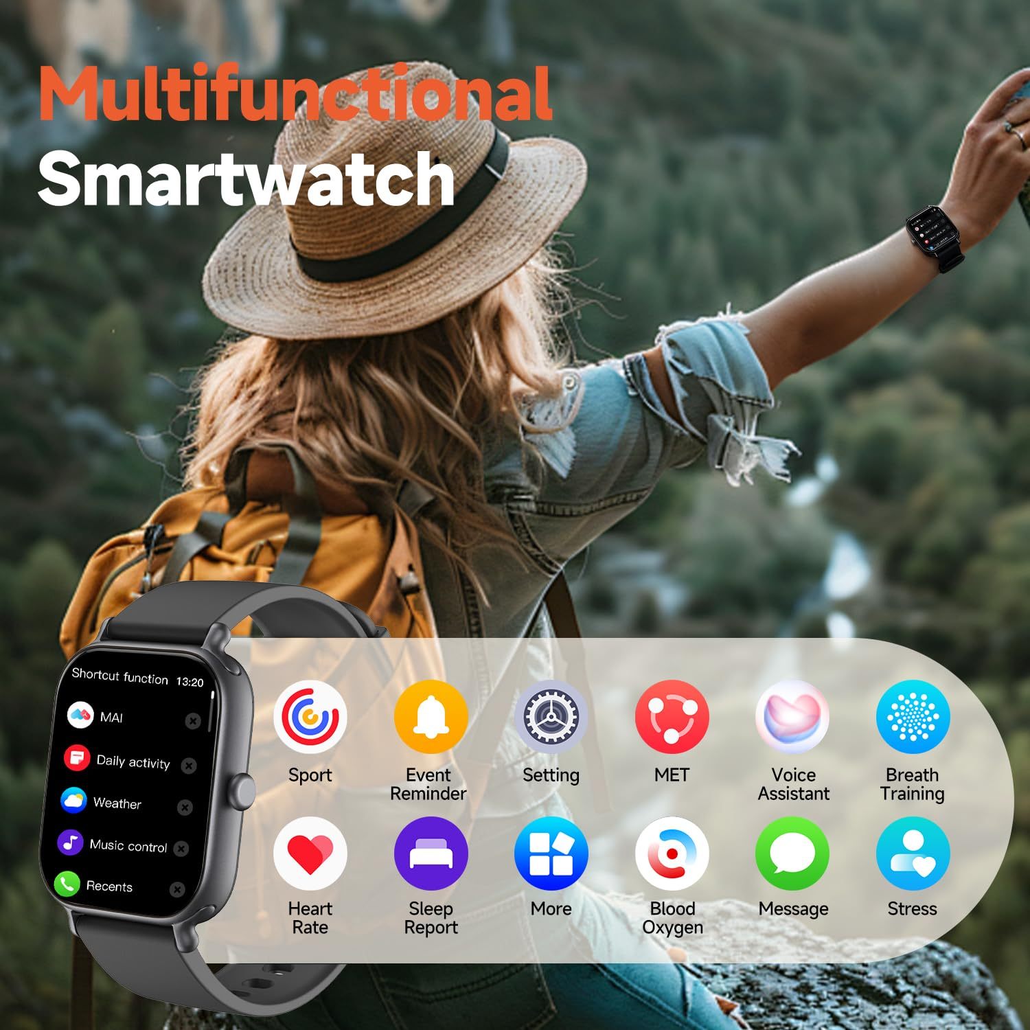 Bluetooth Talking Smartwatch