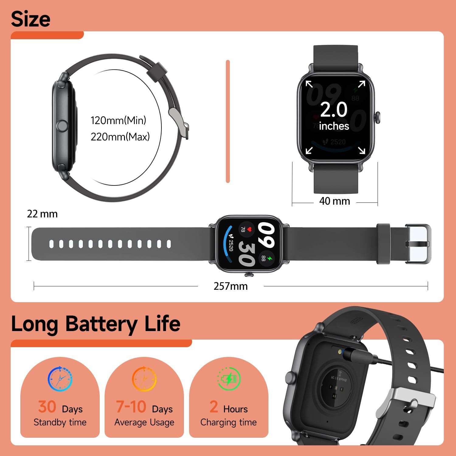 Bluetooth Talking Smartwatch