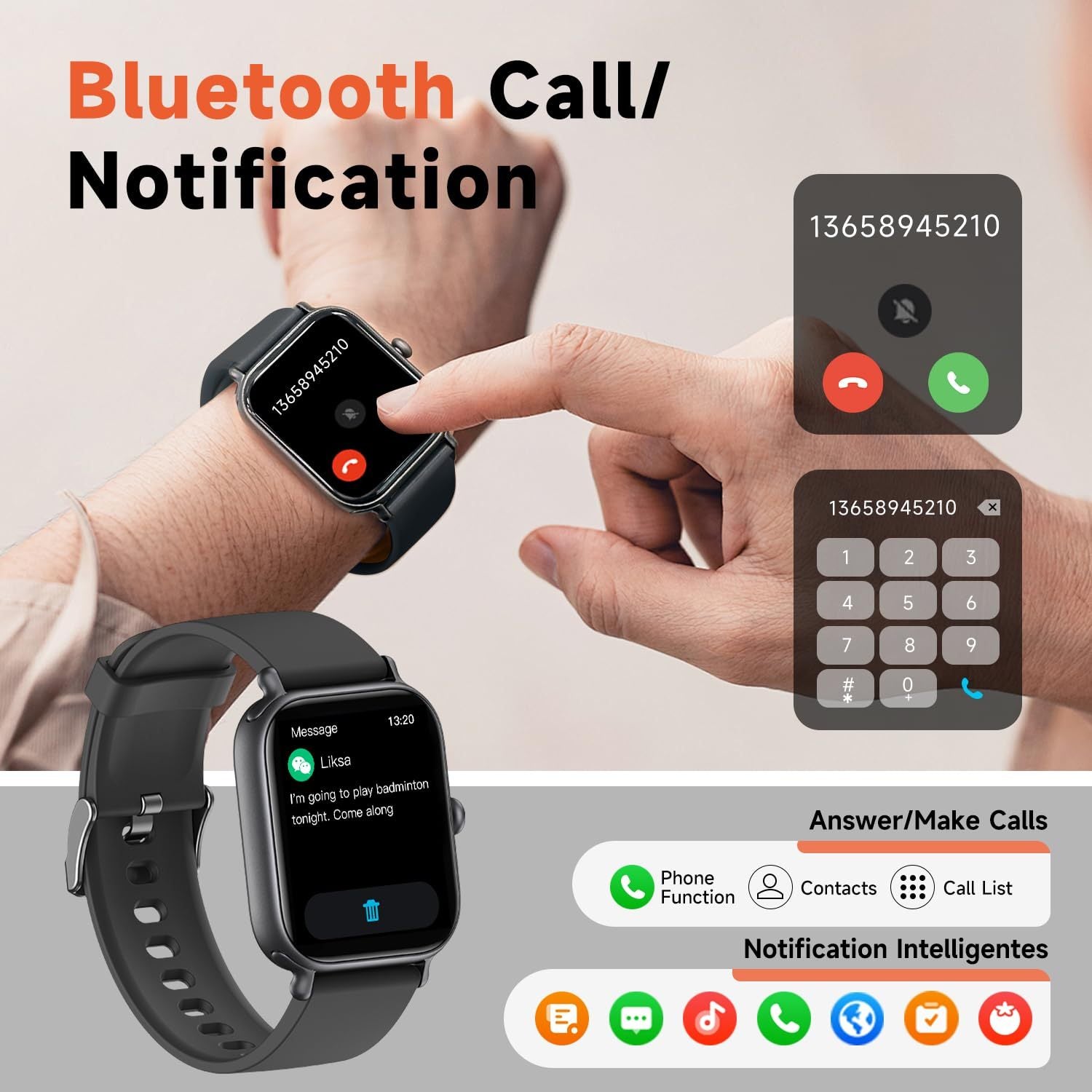 Bluetooth Talking Smartwatch