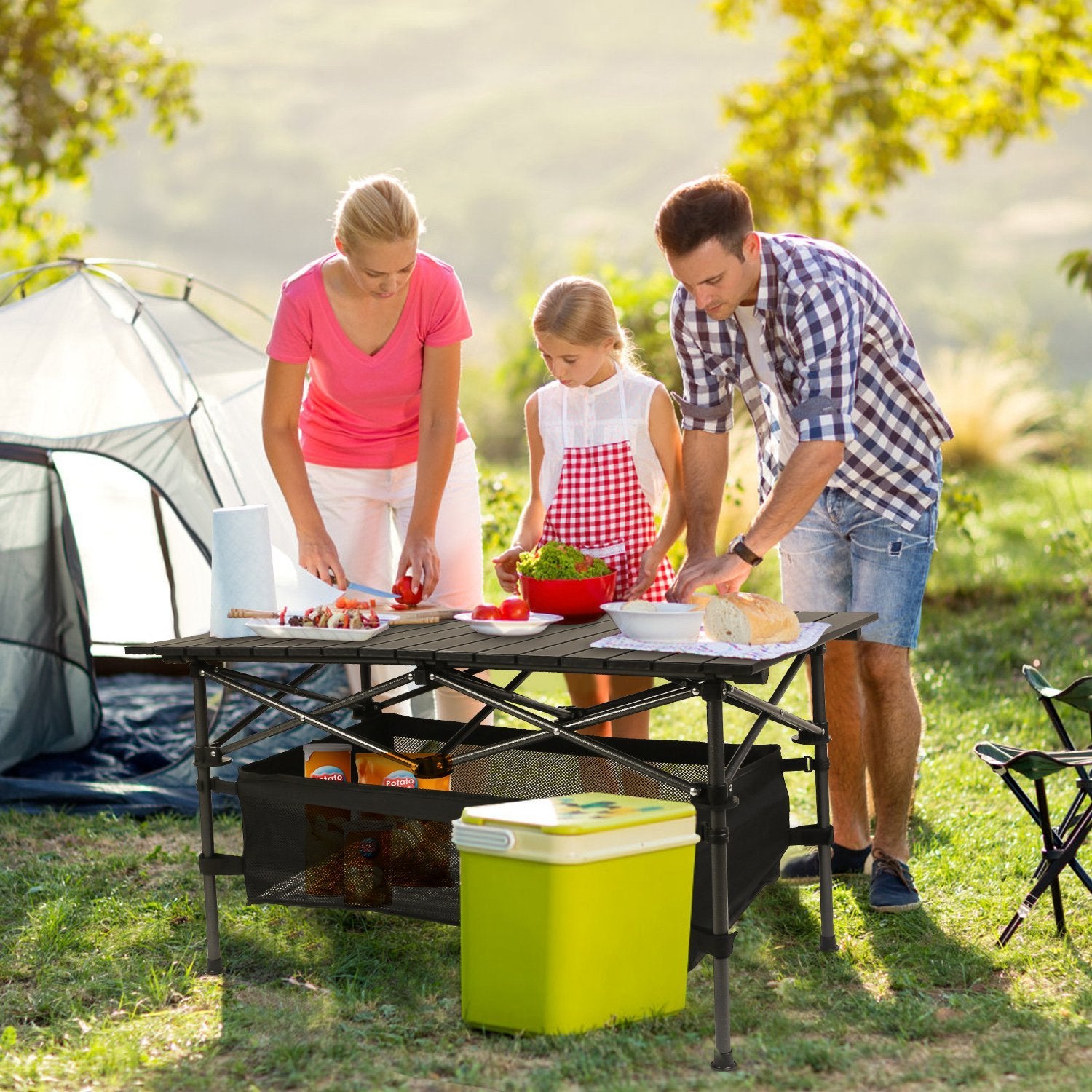 Portable Folding Aluminum Camping Table