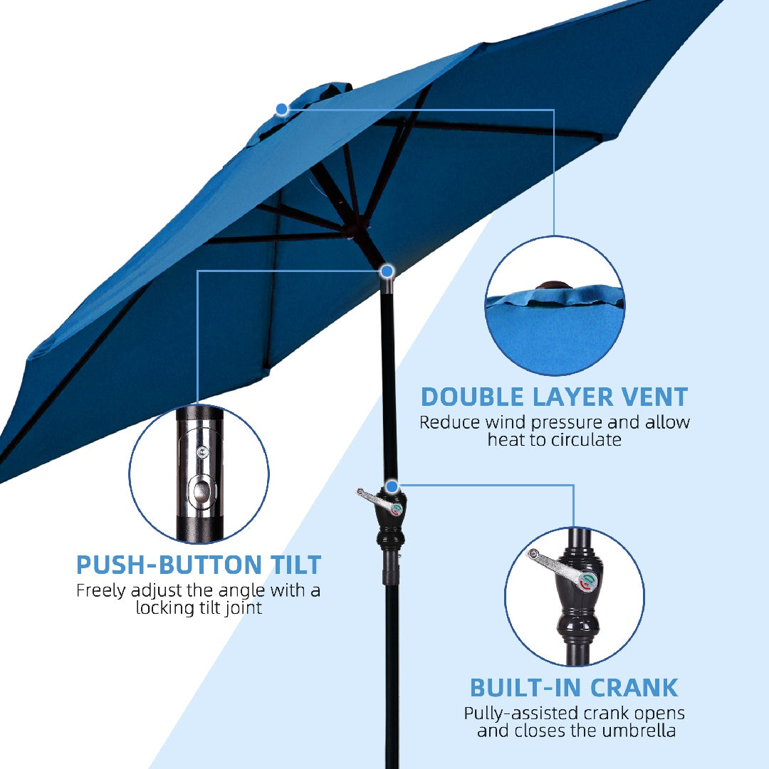 Self Pickup Outdoor Patio Umbrella