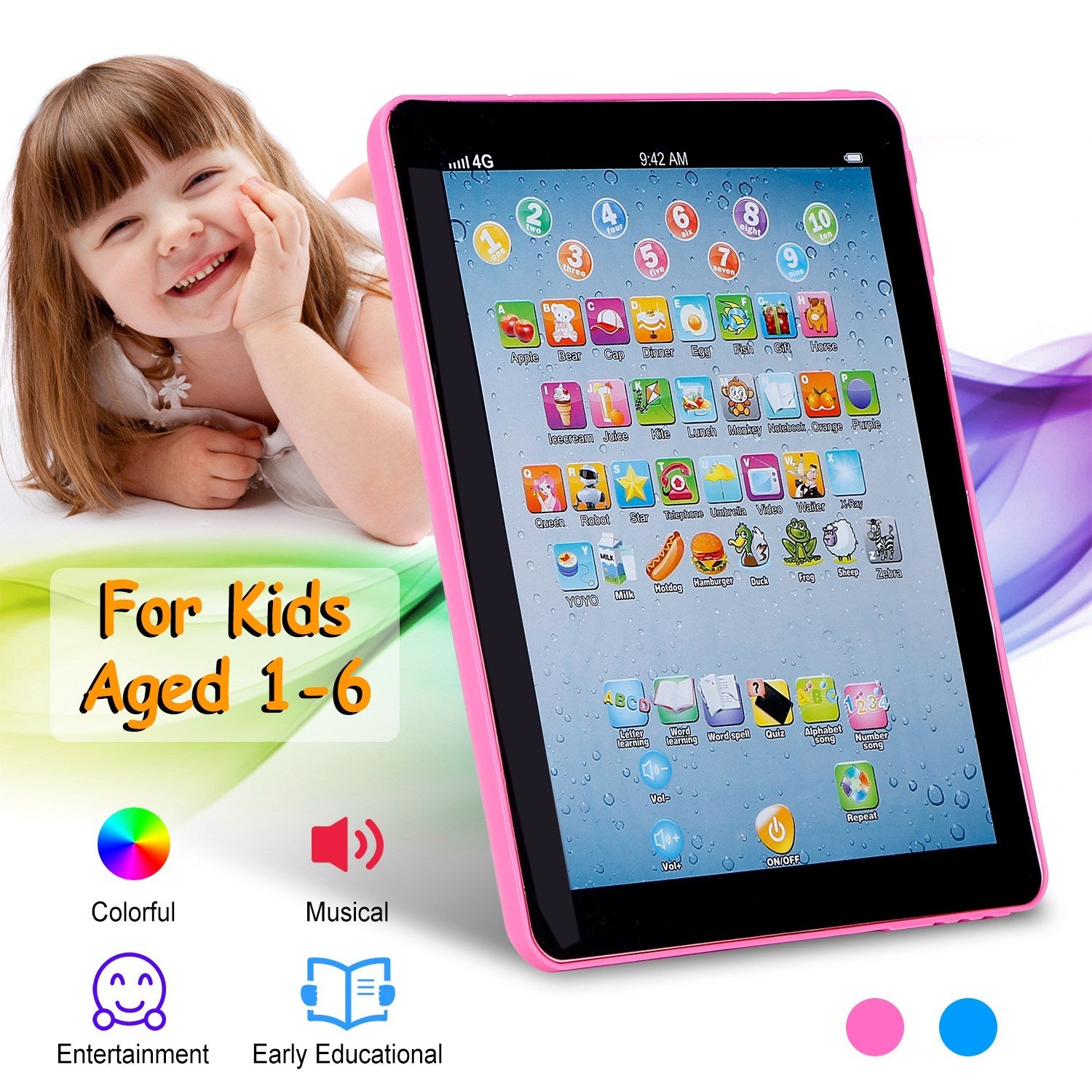 Baby Learning Tablet for Toddlers