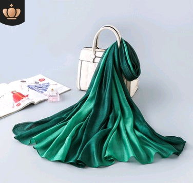Foulard en soie dégradé Châle de plage