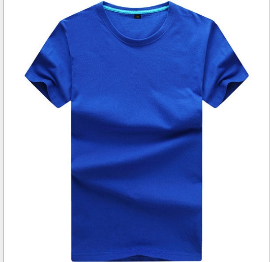 T-shirt à manches courtes en pur coton CVC pour homme